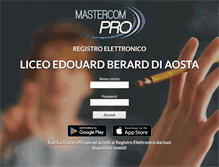 Tablet Screenshot of berard-ao-sito.registroelettronico.com